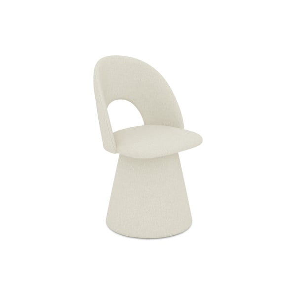 Krem podstavljena blagovaonska stolica Kalo – Makamii