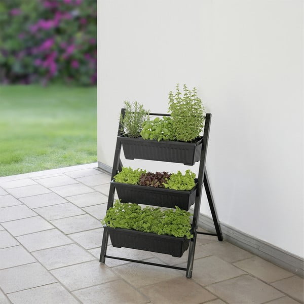 Metalni stalak za tegle za cvijeće (visina 85 cm) Vertical – Maximex-image-1