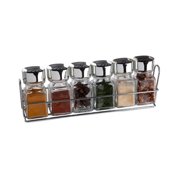 Set od 6 posuda za začine s postoljem Sabichii Spicy-image-1