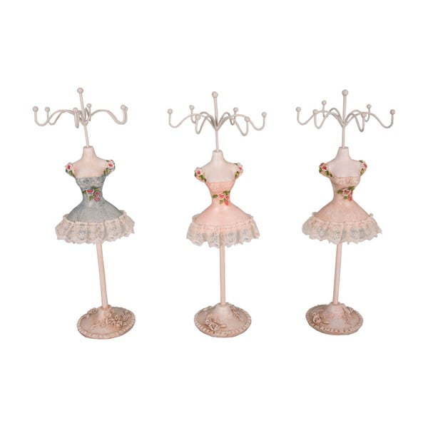 Set od 3 stalka za nakit Antic Line Ballerinas, visina 25 cm
