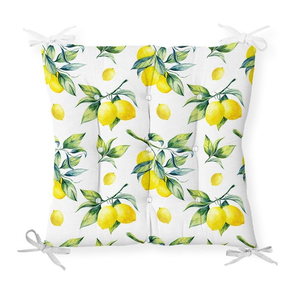 Jastuk za sjedenje s udjelom pamuka Minimalist Cushion Covers Lemons, 40 x 40 cm