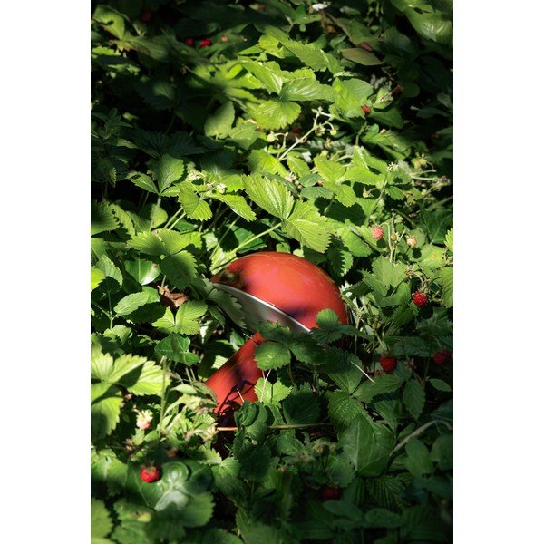 Crvena LED stolna lampa s mogućnosti zatamnjivanja (visina 20 cm) Mush – Hübsch-image-4