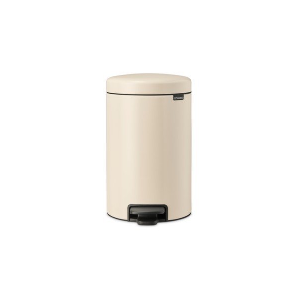 Bež željezna kanta za smeće s pedalom 12 l NewIcon – Brabantia