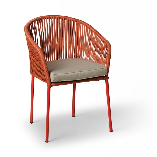 Set od 2 crvene vrtne stolice Bonami Selection Trapani