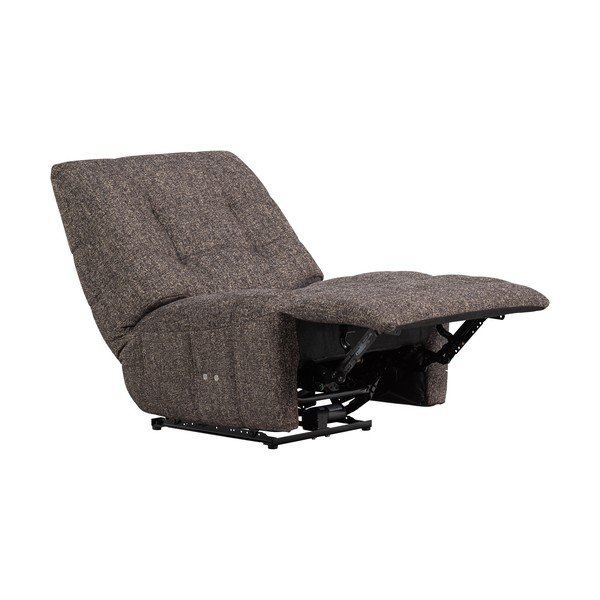 Antracitno siva fotelja za opuštanje s podesivim nagibom Hein – WOOOD-image-3