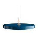 Petrol plava viseća lampa UMAGE Asteria ⌀ 43 cm