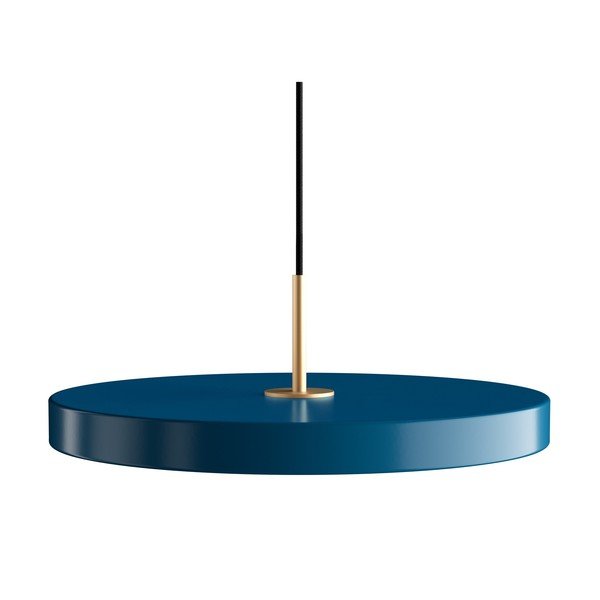Petrol plava viseća lampa UMAGE Asteria ⌀ 43 cm