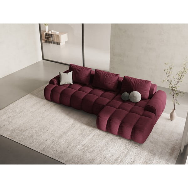 Bordo sklopiva/s prostorom za odlaganje kutna garnitura (s desnim kutom/s ležaljkom) Linz – Cosmopolitan Design-image-1