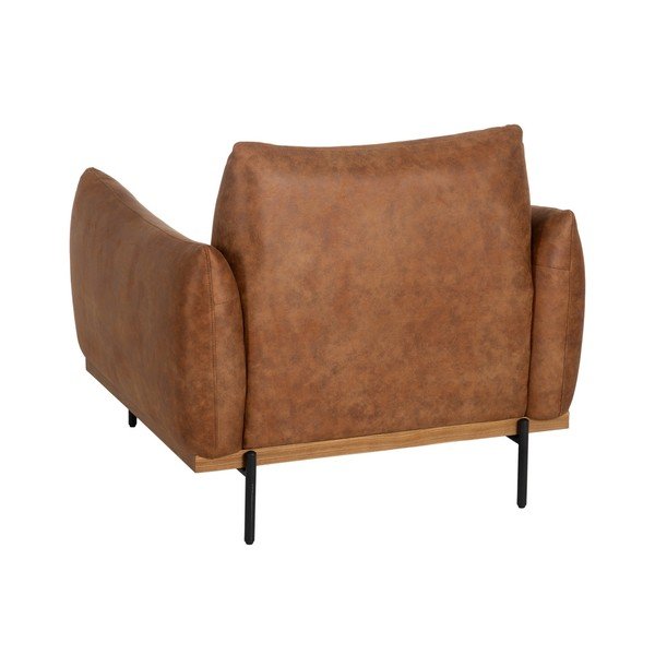 Konjak smeđa fotelja Marron – Ixia-image-3