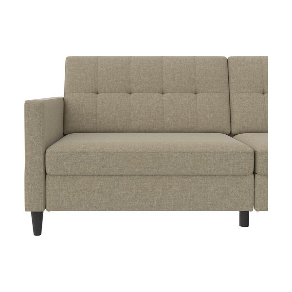 Bež sklopiva sofa 82 cm Hartford – Støraa-image-3