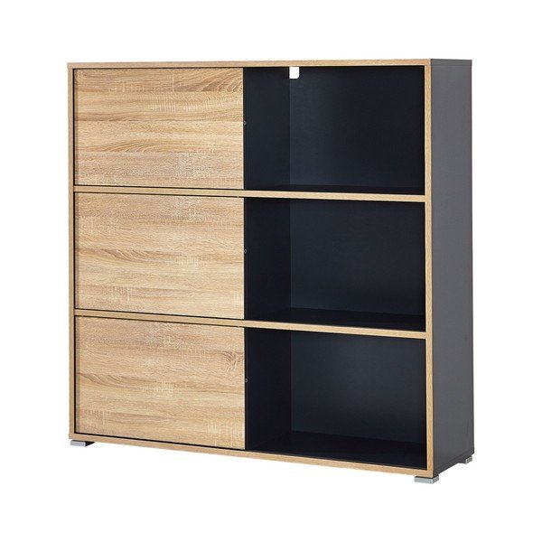 Crni ormar s kliznim vratima Germania Slide-image-2