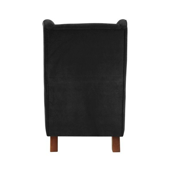 Crna fotelja Max Winzer Bruno Velur-image-1