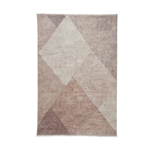 Svjetlo smeđa periva staza od mješavine pamuka 60x170 cm Whisper – Think Rugs