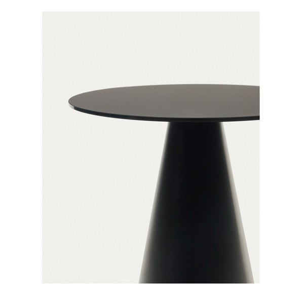 Okrugli pomoćni stol sa staklenom pločom stola ø 50 cm Wilshire – Kave Home-image-2