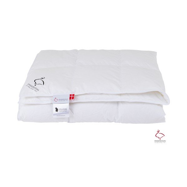 Ljetni poplun s punjenjem od perja 200x140 cm Snow Queen – Ringsted Dun