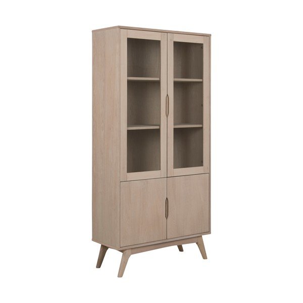 Vitrina u dekoru hrasta 94x192 cm Marte - Actona-image-1