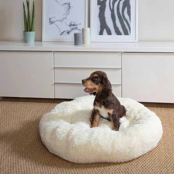 Crni krevet za pse ø 75 cm – Love Story-image-1