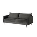 Tamno siva baršunasta sofa 203 cm Juli – Ropez