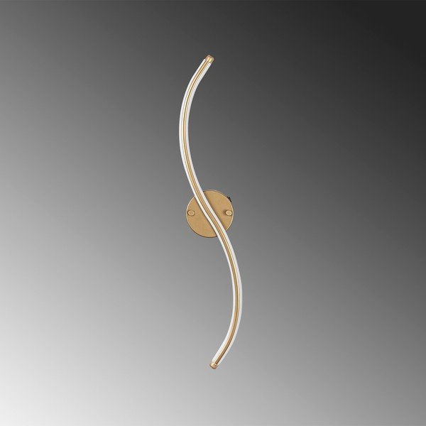 LED zidna lampa u zlatnoj boji Yilan – Opviq lights-image-2