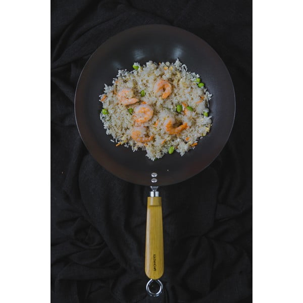 Non-stick wok tava Kitchen Craft ⌀ 30 cm-image-3