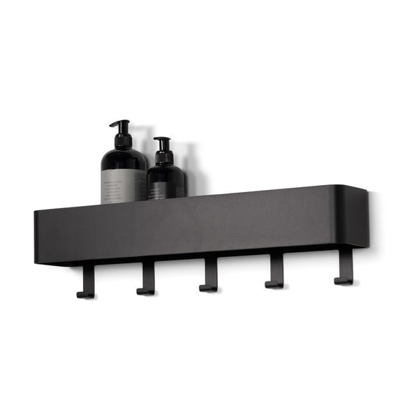 Crna željezna zidna kupaonska polica Multi – Spinder Design-image-2