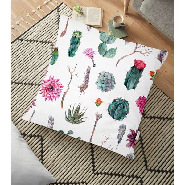 Jastučnica s udjelom pamuka Minimalist Cushion Covers Succulent, 70 x 70 cm