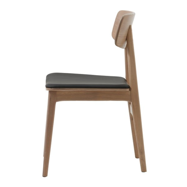 Blagovaonska stolica u dekoru hrastovog drva Unique Furniture Livo-image-1