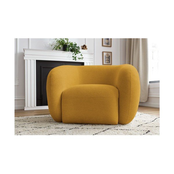 Žuta  fotelja Celine – Bobochic Paris-image-1