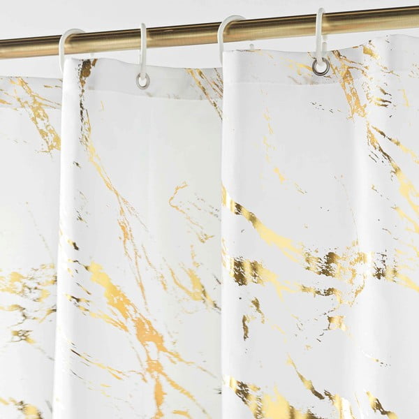 Tuš zavjesa 180x200 cm Aquamarbre – douceur d'intérieur-image-2