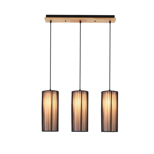 Viseća svjetiljka s tekstilnim sjenilom Kioto – Candellux Lighting-image-3