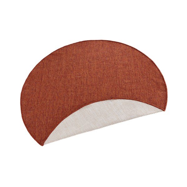Cigla crveni vanjski tepih NORTHRUGS Miami, ø 200 cm-image-4