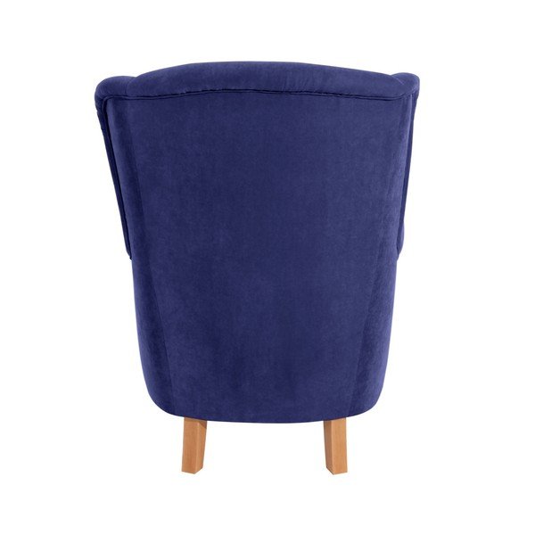 Plava fotelja Max Winzer Kendra Velor-image-3