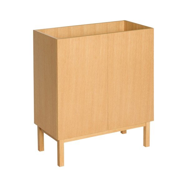 Ormarić u dekoru hrasta u prirodnoj boji 80x90x40 cm Ark – Hübsch