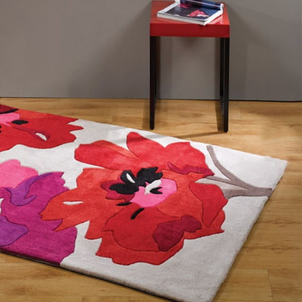 Tepih Bloom 80x150 cm, crveni