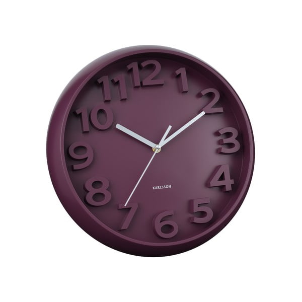 Zidni sat ø 33,5 cm Elevated Classic Numbers – Karlsson-image-1