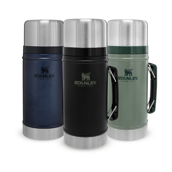 Crna termosica od nehrđajućeg čelika za hranu 940 ml Legendary Classic Black – Stanley-image-1