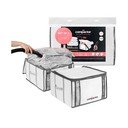 Vakuumske/ojačane tekstilne kutije za pohranu odjeće u setu 2 kom 42x25x25 cm Life – Compactor