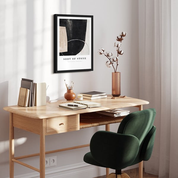 Slika 32x42 cm Sort Of Stone   – Malerifabrikken-image-1