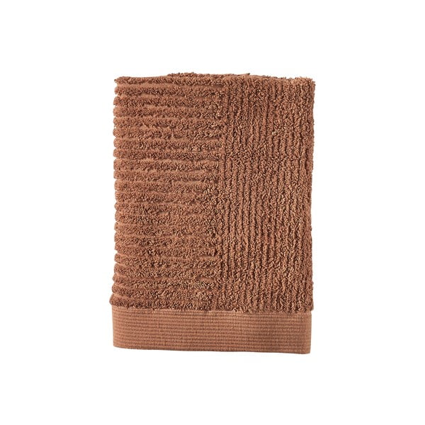Narančasti/smeđi pamučan ručnik 50x70 cm Terracotta – Zone