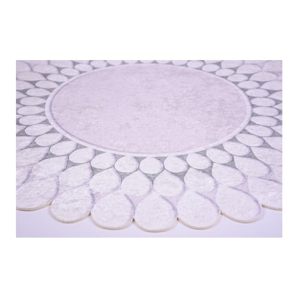 Sivi tepih Vitaus Zinno Yesil, ⌀ 80 cm-image-2