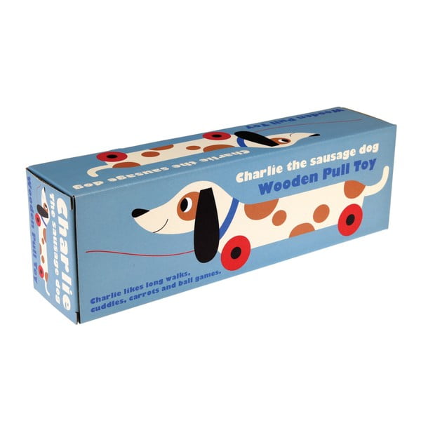 Drveni jazavičar Rex London Charlie The Sausage Dog, dužina 31,5 cm-image-3
