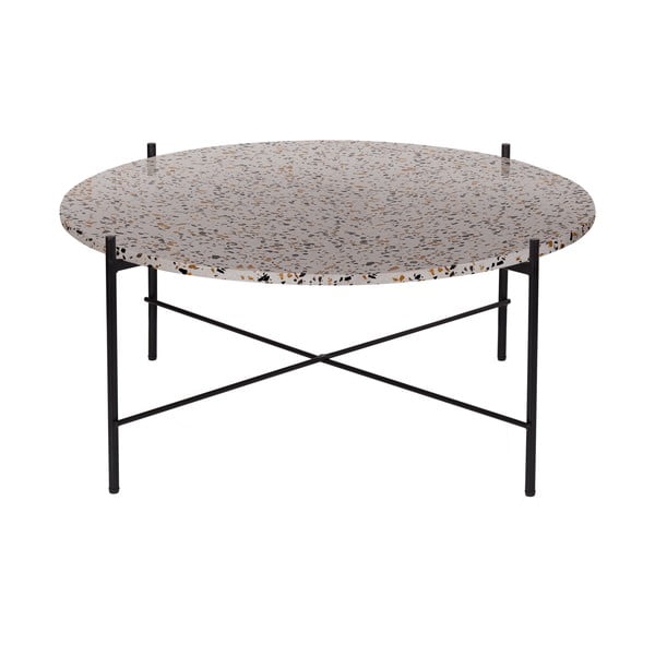 Pomoćni stol WOOOD Vayen Terrazzo, ⌀ 83 cm