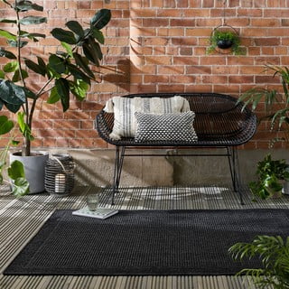 Tamno sivi vanjski tepih 160x230 cm Weave – Flair Rugs