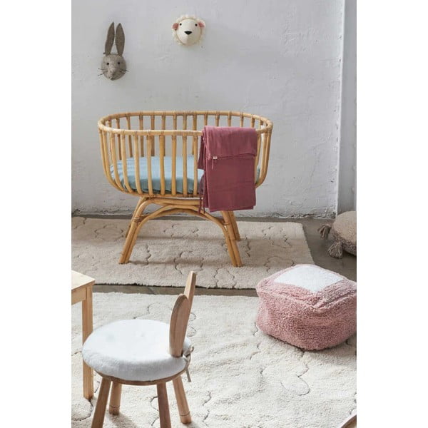 Krem periv/ručno rađen pamučan dječji tepih 140x200 cm Clouds – Lorena Canals-image-1