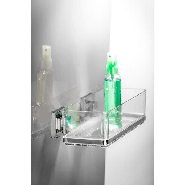 Samostojeća polica za kozmetiku Wenko-Loc Vacuum Shelf, opterećenje do 33 kg-image-1