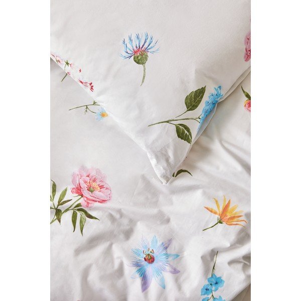 Pamučna posteljina za bračni krevet Bonami Selection Fleur, 200 x 200 cm-image-1