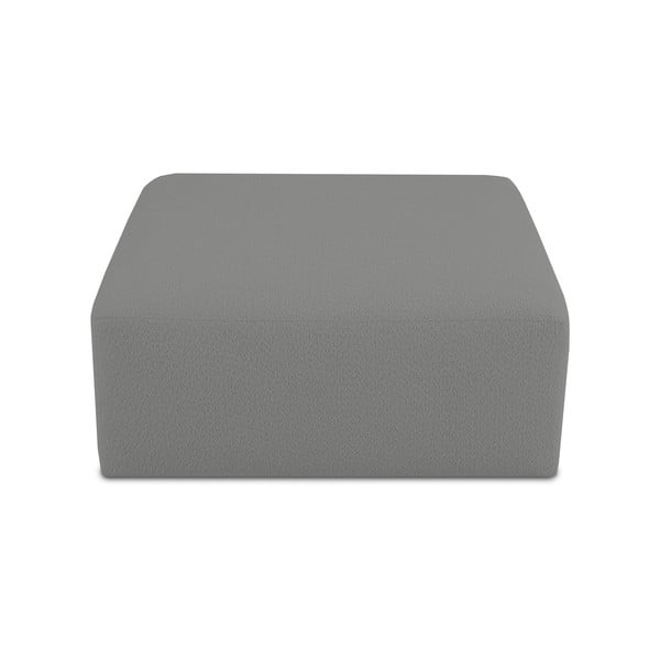 Siva modularna sjedeća garnitura od bouclé tkanine Roxy – Scandic-image-1