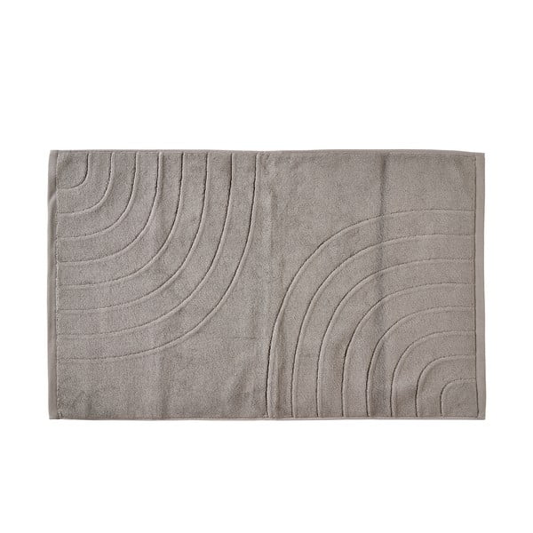 Siva kupaonska prostirka 50x80 cm Time – Zone