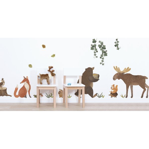 Naljepnice 30x42 cm Woodland Rabbit & Friends – Lilipinso-image-1