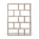 Bijela/u prirodnoj boji biblioteka 150x198 cm Berlin – TemaHome